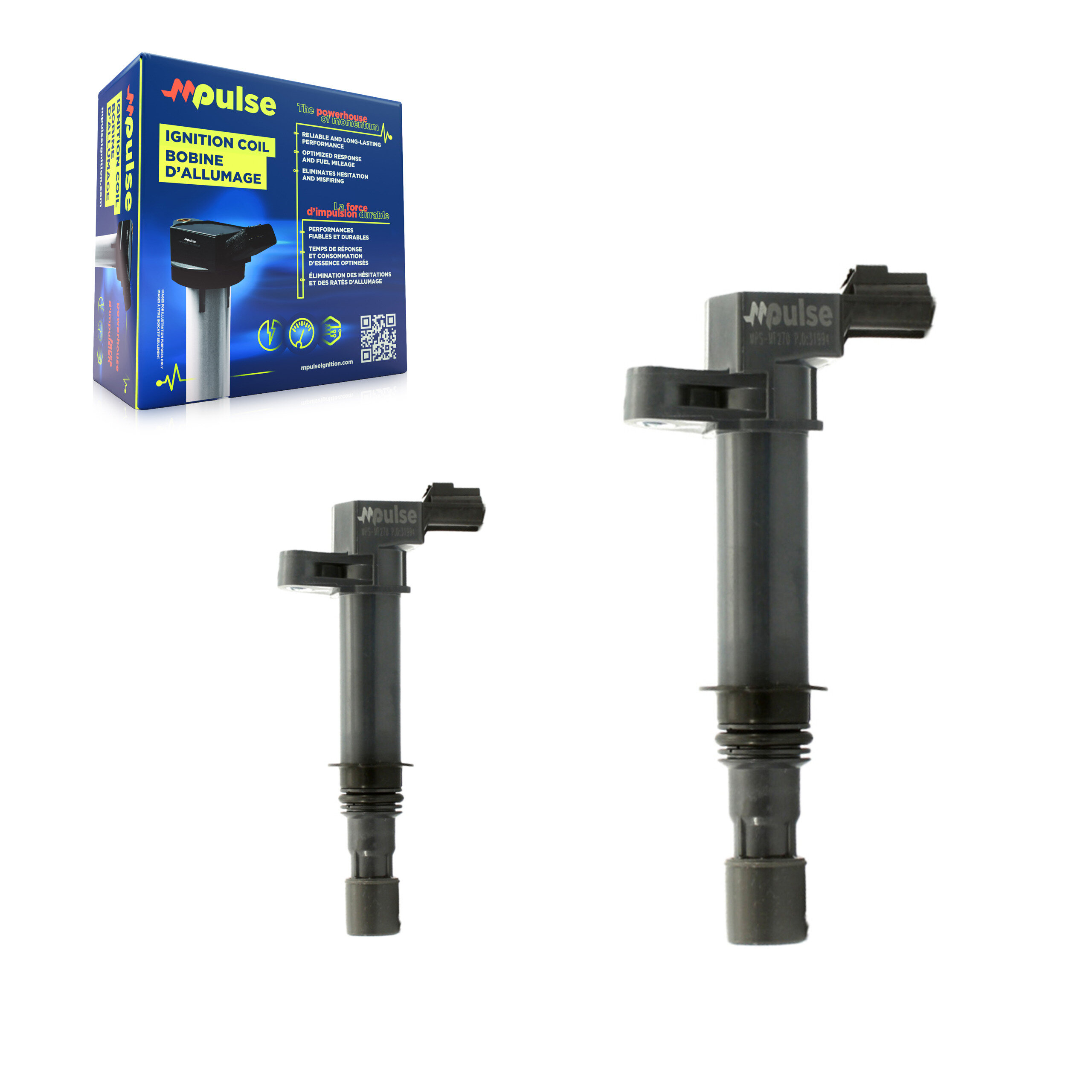 Ignition Coil (2 Pack) For Dodge Ram 1500 Jeep Dakota Liberty Grand Cherokee Nitro Aspen KMP-100029