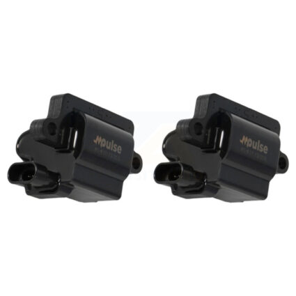 Ignition Coil (2 Pack) For Chevrolet GMC Silverado 1500 Sierra 2500 HD Avalanche 3500 H2 KMP-100040
