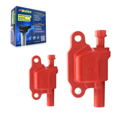 Ignition Coil (2 Pack) For Chevrolet GMC Sierra 1500 Silverado Cadillac Camaro Corvette KMP-100041