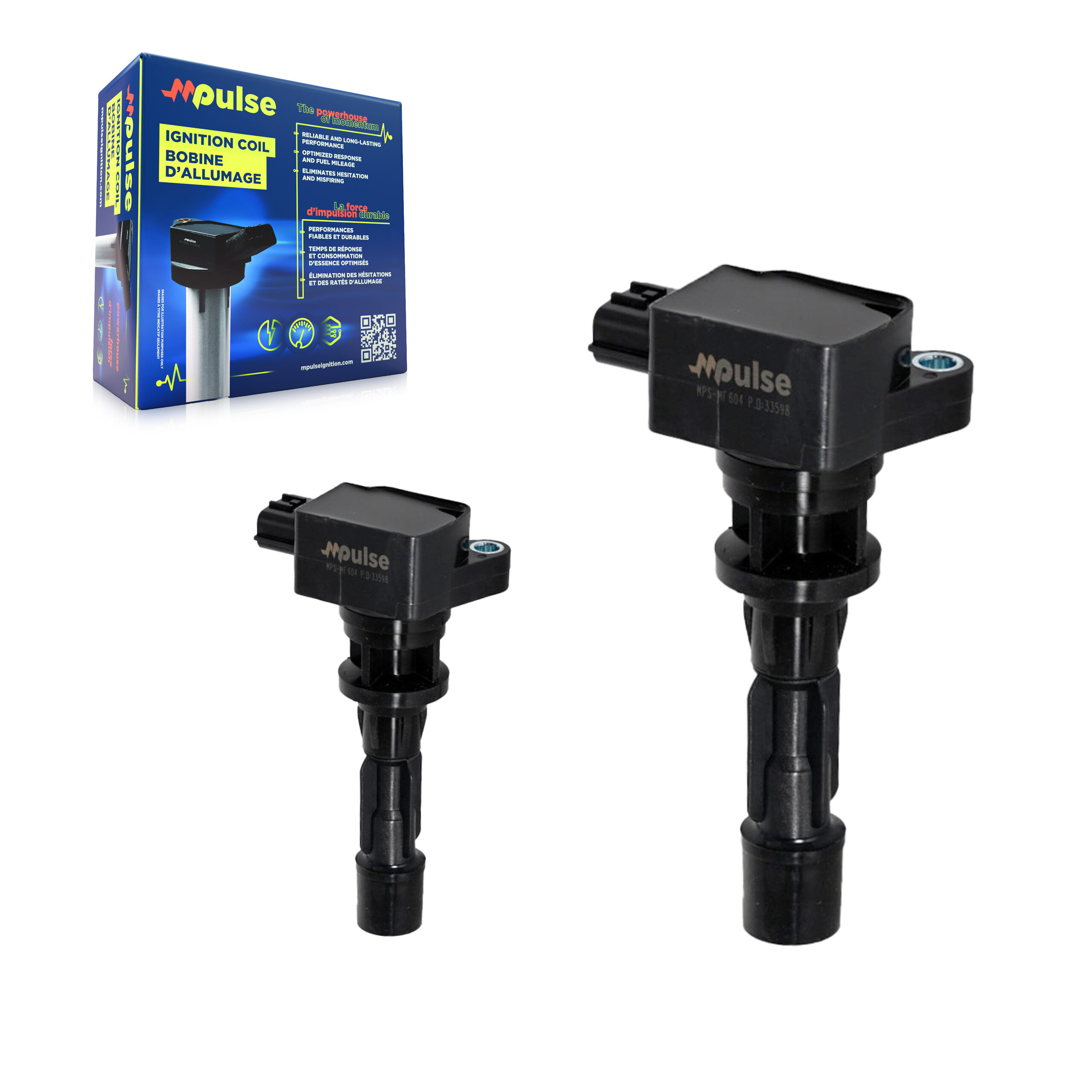 Ignition Coil (2 Pack) For Mazda 3 5 KMP-100060