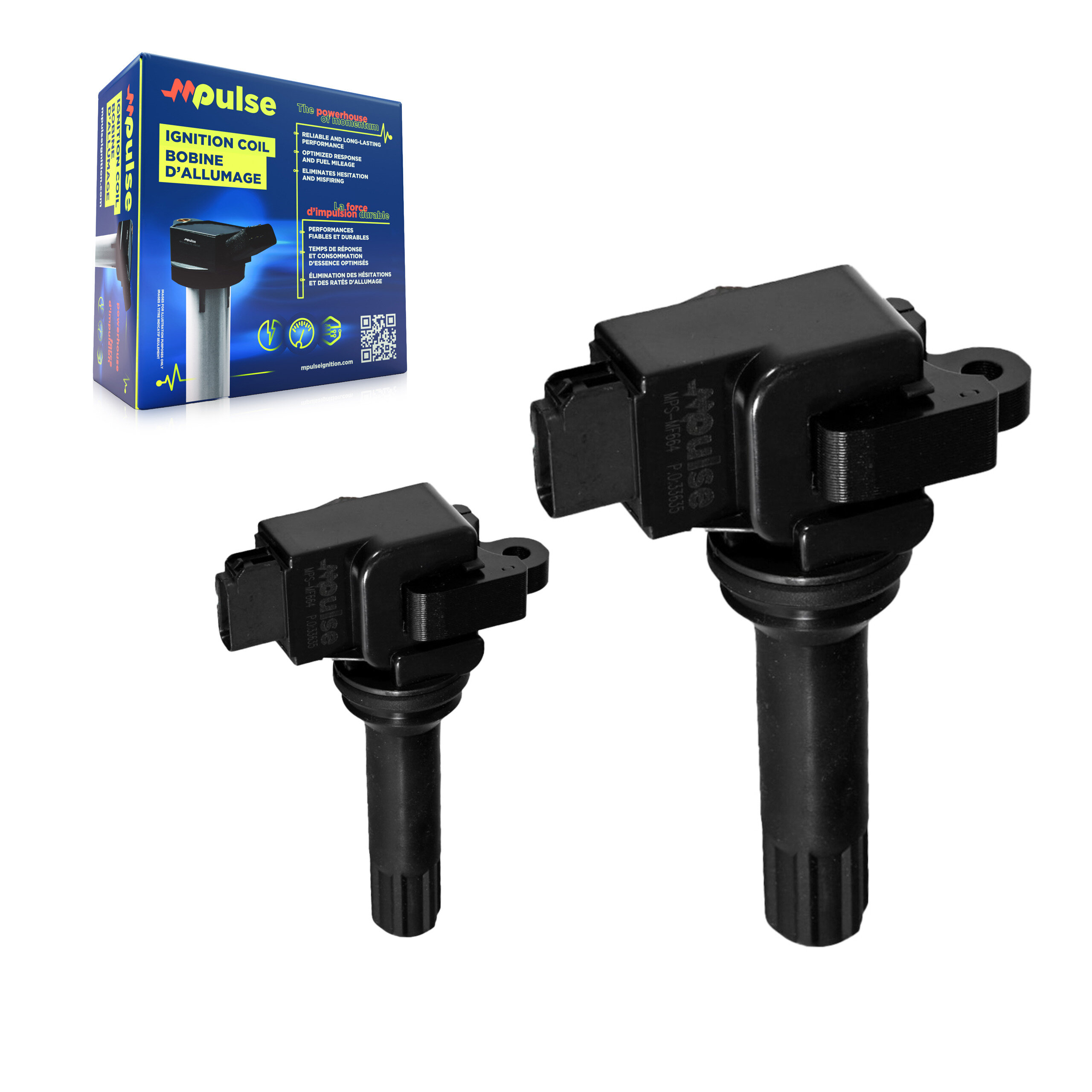 Ignition Coil (2 Pack) For Subaru Forester Impreza KMP-100073