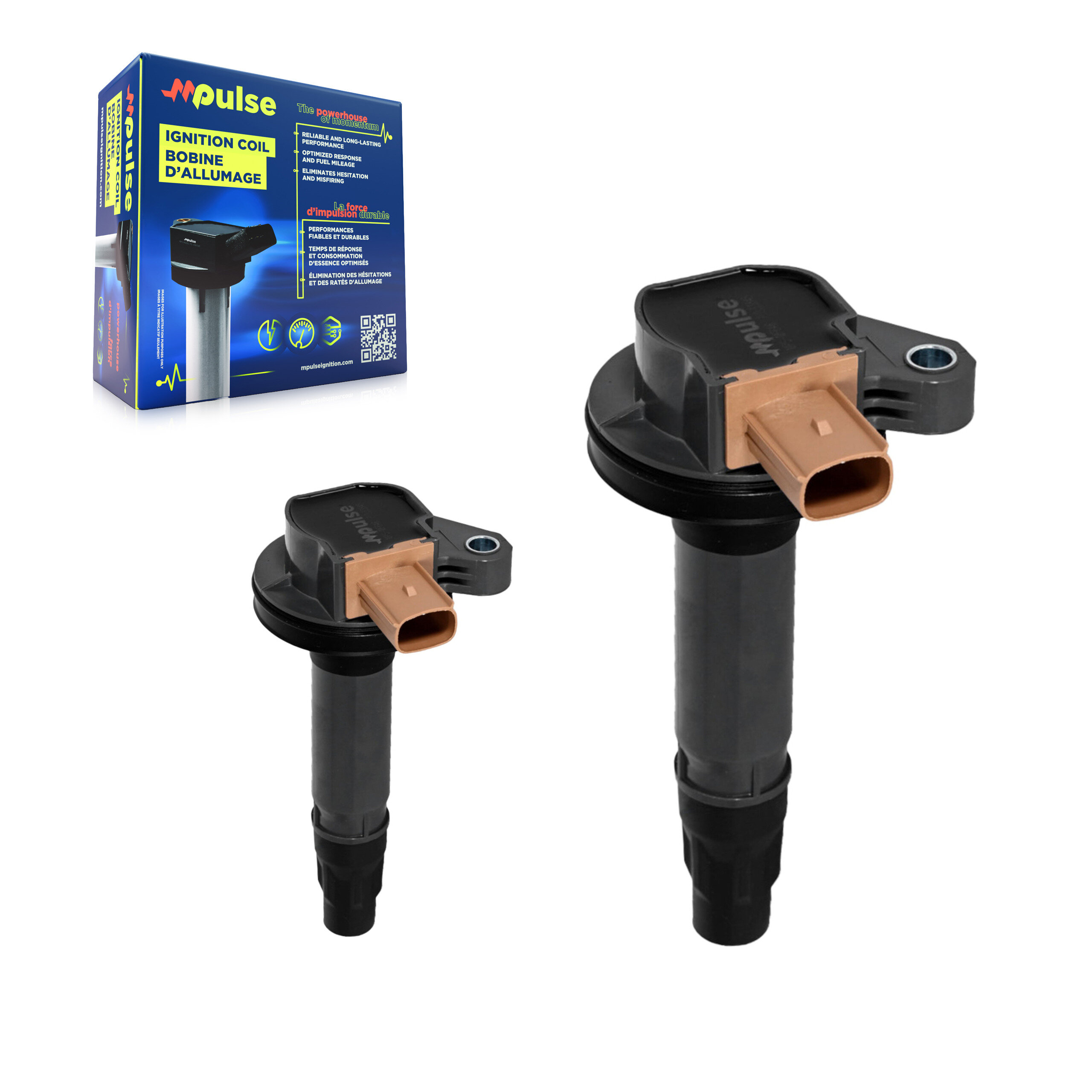 Ignition Coil (2 Pack) For Ford F-150 Explorer Transit-250 Transit-150 Transit-350 Flex KMP-100094