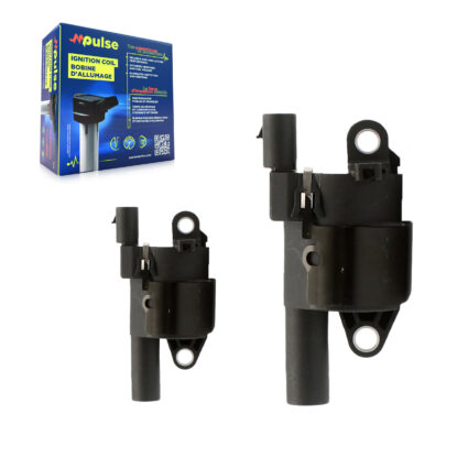 Ignition Coil (2 Pack) For Chevrolet GMC Sierra 1500 Silverado Tahoe Cadillac Corvette LD KMP-100100