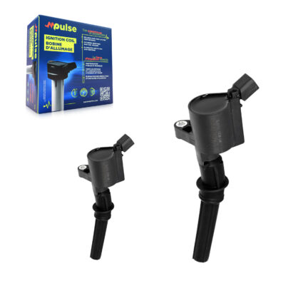 Ignition Coil (2 Pack) For Ford F-150 E-350 Super Duty F-350 E-250 Mustang F-250 E-150 KMP-100110