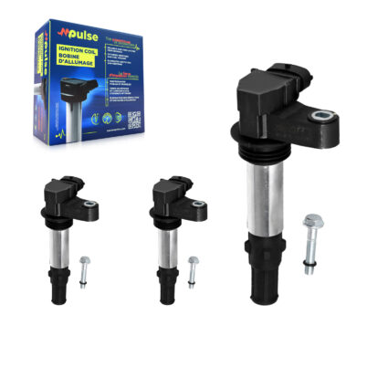 Ignition Coil (3 Pack) For Buick LaCrosse Cadillac CTS Allure Rendezvous Saab 9-3 Enclave KMP-100192