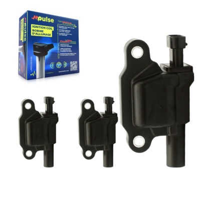 Ignition Coil (3 Pack) For Chevrolet GMC Sierra 1500 Silverado 2500 HD 3500 Savana Impala KMP-100196