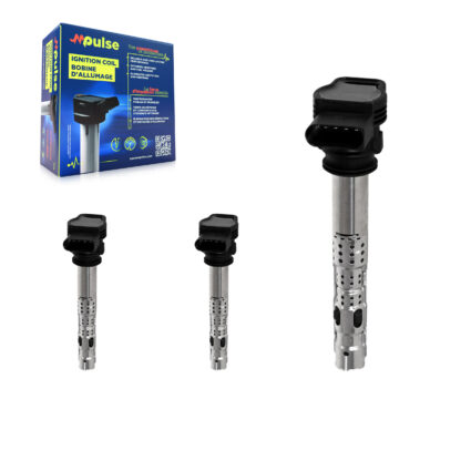 Ignition Coil (3 Pack) For Volkswagen Jetta Audi Tiguan Q5 A4 Quattro Passat Golf Beetle KMP-100205