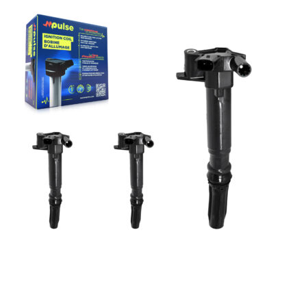 Ignition Coil (3 Pack) For 2017 Ford E-450 Super Duty 6.2L Passenger Side KMP-100236
