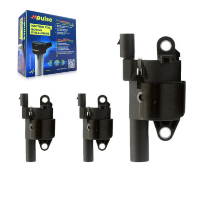 Ignition Coil (3 Pack) For Chevrolet GMC Sierra 1500 Silverado Tahoe Cadillac Corvette LD KMP-100241