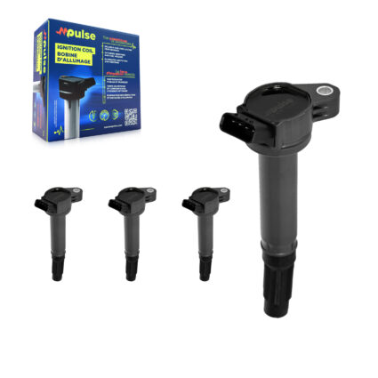 Ignition Coil (4 Pack) For Toyota RAV4 Camry Lexus Highlander Tundra Sienna Venza 4Runner KMP-100366