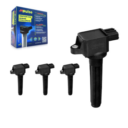 Ignition Coil (4 Pack) For 2008-2012 Mitsubishi Lancer 2.0L with Turbocharged KMP-100385