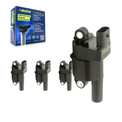 Ignition Coil (4 Pack) For Chevrolet GMC Sierra 1500 Silverado 2500 HD 3500 Savana Impala KMP-100426