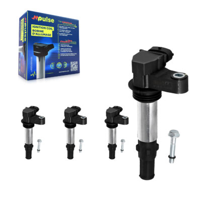 Ignition Coil (4 Pack) For Buick LaCrosse Cadillac CTS Allure Rendezvous Saab 9-3 Enclave KMP-100429
