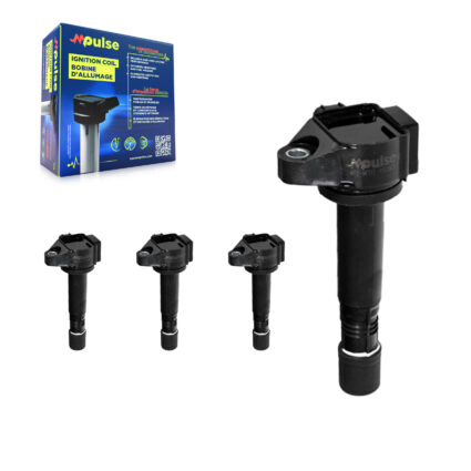 Ignition Coil (4 Pack) For Honda Accord Acura Pilot MDX Odyssey TLX Ridgeline Passport KMP-100436