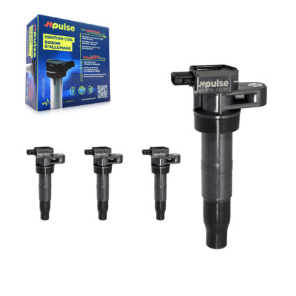 Ignition Coil (4 Pack) For Hyundai Kia Santa Fe Sorento Sonata Sedona Genesis Coupe XL KMP-100471