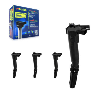 Ignition Coil (4 Pack) For 2017 Ford E-450 Super Duty 6.2L Driver Side KMP-100535