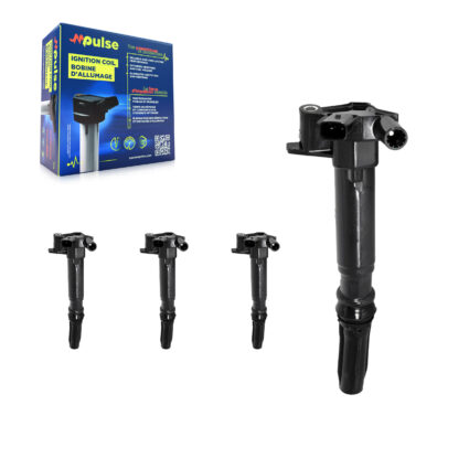 Ignition Coil (4 Pack) For 2017 Ford E-450 Super Duty 6.2L Passenger Side KMP-100536