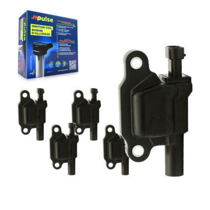 Ignition Coil (5 Pack) For Chevrolet GMC Sierra 1500 Silverado 2500 HD 3500 Savana Impala KMP-100559