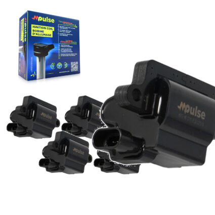 Ignition Coil (5 Pack) For Chevrolet GMC Silverado 1500 Sierra 2500 HD Avalanche 3500 H2 KMP-100586