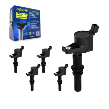 Ignition Coil (5 Pack) For Ford F-150 F-350 Super Duty Mustang F-250 Explorer Sport Trac KMP-100655