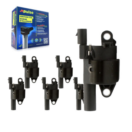 Ignition Coil (6 Pack) For Chevrolet GMC Sierra 1500 Silverado Tahoe Cadillac Corvette LD KMP-101010