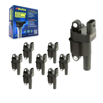 Ignition Coil (8 Pack) For Chevrolet GMC Sierra 1500 Silverado 2500 HD 3500 Savana Impala KMP-101104