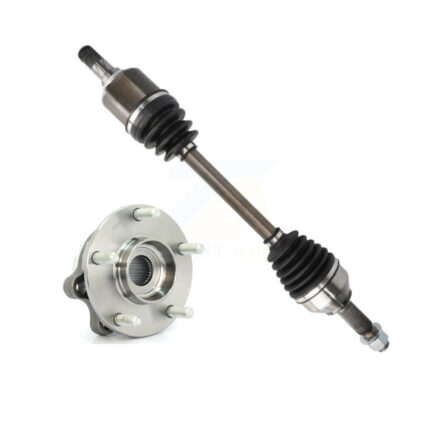 Front Left CV Axle Drive Shaft And Complete Hub Bearing Assembly Kit For Nissan Altima KN7-100009