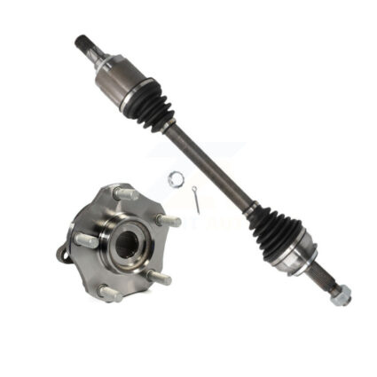 Front Left CV Axle Drive Shaft And Complete Hub Bearing Assembly Kit For Nissan Rogue KN7-100014