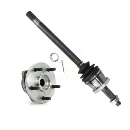 Front Left CV Axle Drive Shaft And Hub Bearing Kit For 1999-2004 Jeep Grand Cherokee AWD KN7-100043