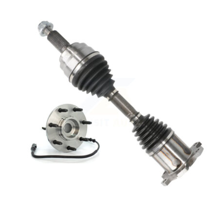 Front Left CV Axle Shaft & Bearing Kit For Ford F-150 Heritage F-250 4WD with 4-Wheel ABS KN7-100047
