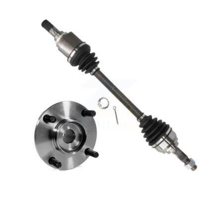 Front Left CV Axle Drive Shaft And Complete Hub Bearing Assembly Kit For Nissan Versa KN7-100064