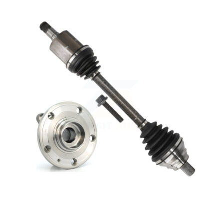 Front Left CV Axle Drive Shaft And Hub Bearing Assembly Kit For Volkswagen Jetta Passat KN7-100082
