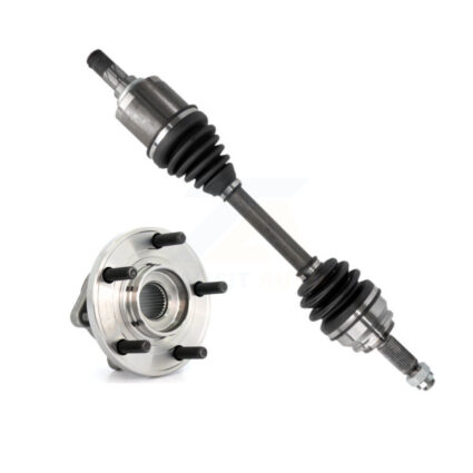 Front Left CV Axle Drive Shaft And Complete Hub Bearing Assembly Kit For Dodge Caliber KN7-100100