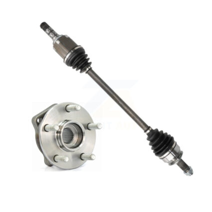 Front Left CV Axle Drive Shaft And Wheel Hub Bearing Kit For Subaru Forester Impreza WRX KN7-100102