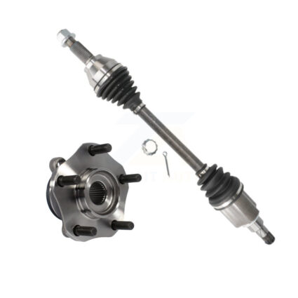 Front Left CV Axle Drive Shaft And Complete Hub Bearing Assembly Kit For Nissan Sentra KN7-100104