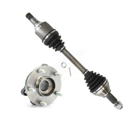 Front Left CV Axle Drive Shaft And Complete Hub Bearing Assembly Kit For Nissan Maxima KN7-100137
