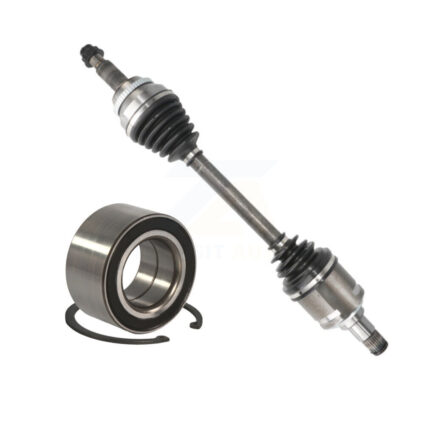 Front Left CV Axle Drive Shaft Complete Assembly And Wheel Bearing Kit For Toyota Venza KN7-100160