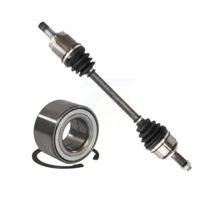 Front Left CV Axle Drive Shaft Complete Assembly And Wheel Bearing Kit For Honda Fit KN7-100166