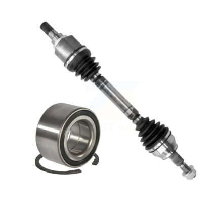 Front Left CV Axle Drive Shaft Complete Assembly And Wheel Bearing Kit For Ford Focus KN7-100189