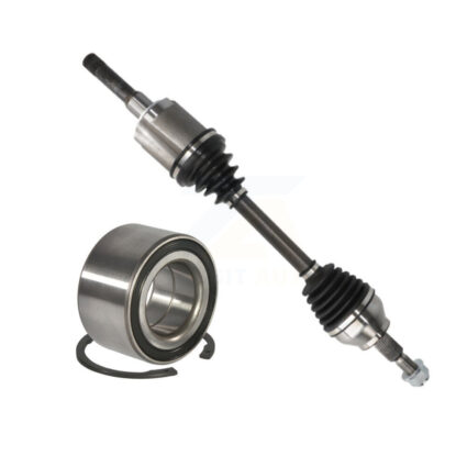 Front Left CV Axle Drive Shaft Complete Assembly And Wheel Bearing Kit For Ford Escape KN7-100190