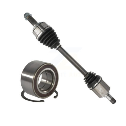 Front Left CV Axle Drive Shaft Complete Assembly And Bearing Kit For 2007-2014 Honda CR-V KN7-100207