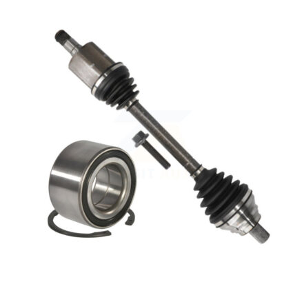 Front Left CV Axle Drive Shaft Assembly And Bearing Kit For Volkswagen Jetta Audi TT KN7-100215