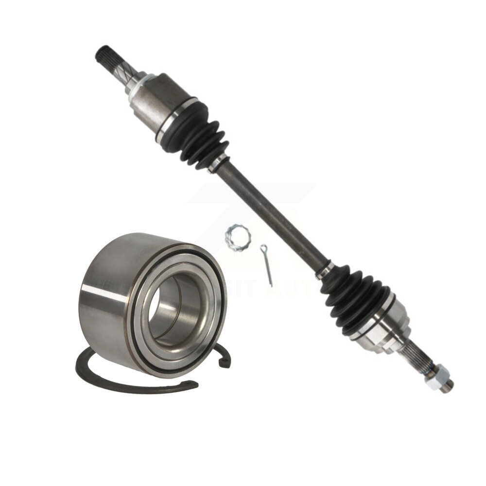 Front Left CV Axle & Bearing Kit For 2010-2011 Nissan Versa 1.6L with Manual transmission KN7-100227