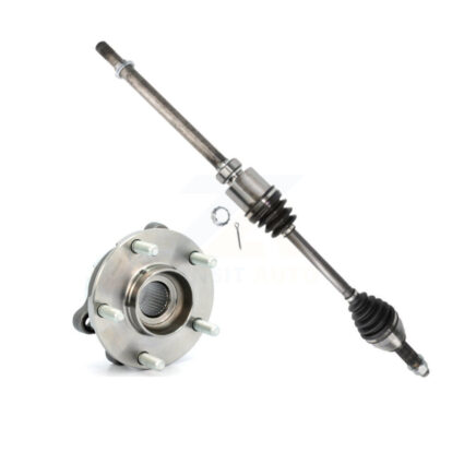 Front Right CV Axle Drive Shaft And Complete Hub Bearing Assembly Kit For Nissan Altima KN7-100242