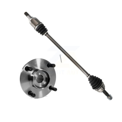 Front Right CV Axle Drive Shaft And Hub Bearing Assembly Kit For Nissan Versa w o CVT KN7-100251