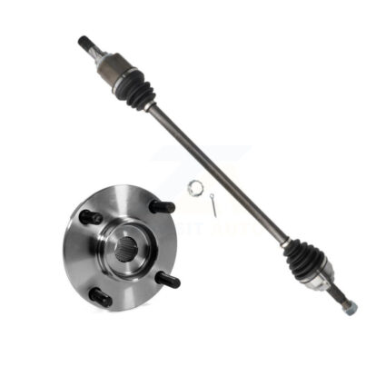 Front Right CV Axle Drive Shaft And Complete Hub Bearing Assembly Kit For Nissan Versa KN7-100252
