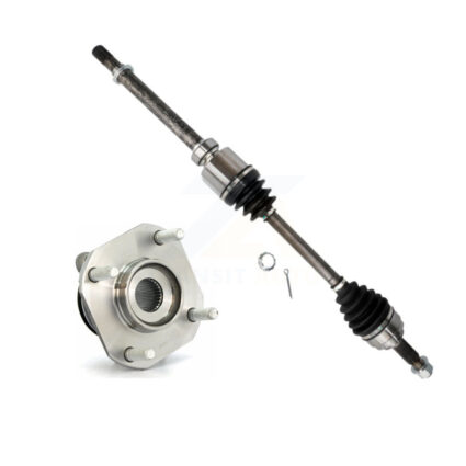 Front Right CV Axle Drive Shaft And Complete Hub Bearing Assembly Kit For Nissan Sentra KN7-100270