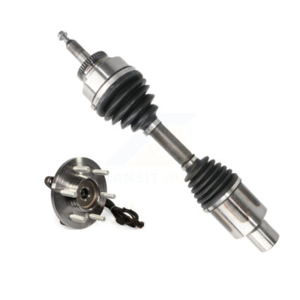 Front Right CV Axle Drive Shaft And Complete Hub Bearing Assembly Kit For Ford F-150 KN7-100293