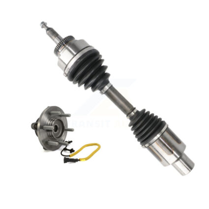 Front Right CV Axle Drive Shaft And Complete Hub Bearing Assembly Kit For Ford F-150 KN7-100296