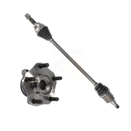 Front Right CV Axle Drive Shaft And Complete Hub Bearing Assembly Kit For Nissan Sentra KN7-100297